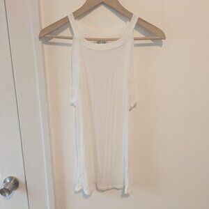 Nation LTD Cream Ribbed Tank Top
